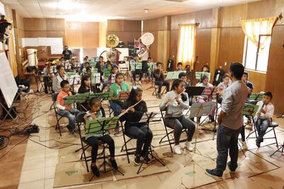 “Silenciaron el corazón  de  nuestra comunidad", dice Ayutla tras robo de instrumentos a filarmónica