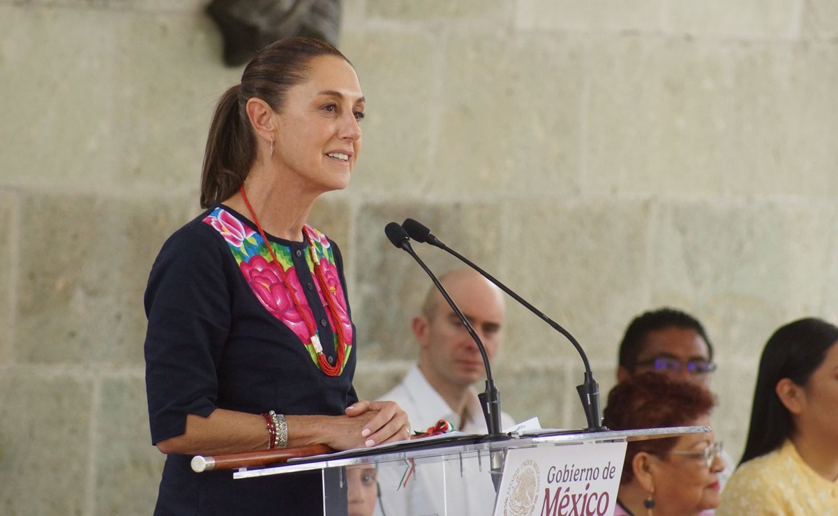 “No somos colonia de nadie”, asevera Sheinbaum en conmemoración del natalicio de Benito Juárez en Oaxaca 