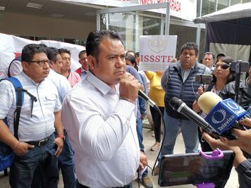 Respalda Sección 22 protesta  de sindicalizados del ISSSTE