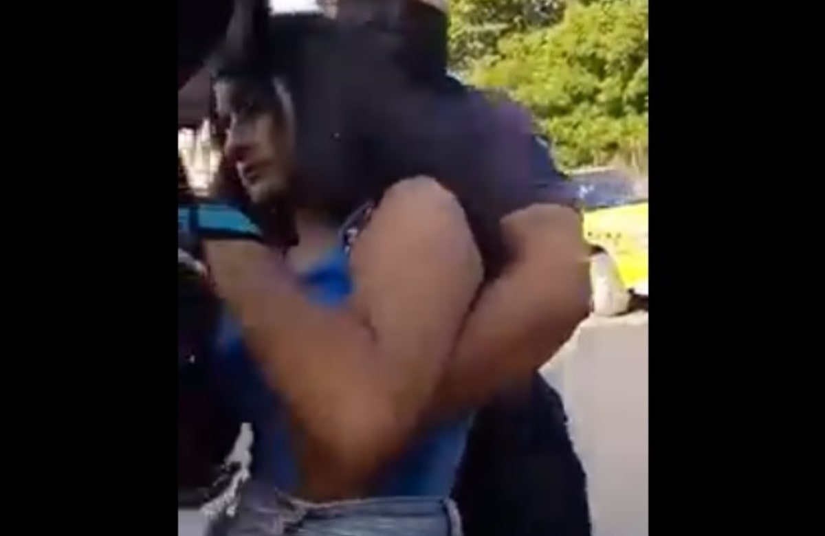 Difunden video de la detención de Abigail, joven hallada muerta en separos de Salina Cruz, Oaxaca