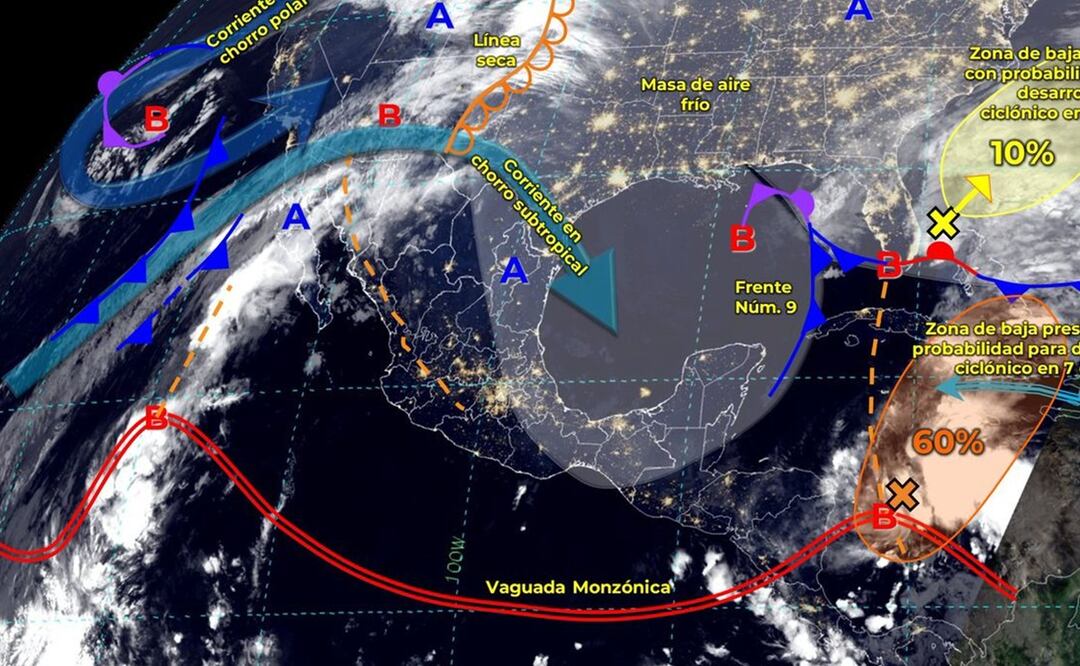 Se esperan intervalos de lluvias en varias regiones de Oaxaca este jueves. Foto: Especial