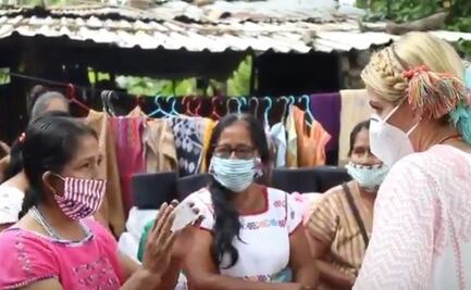 Tras plagio de huipil que usó Katy Perry, artesanas de Oaxaca ya venden sus creaciones por internet