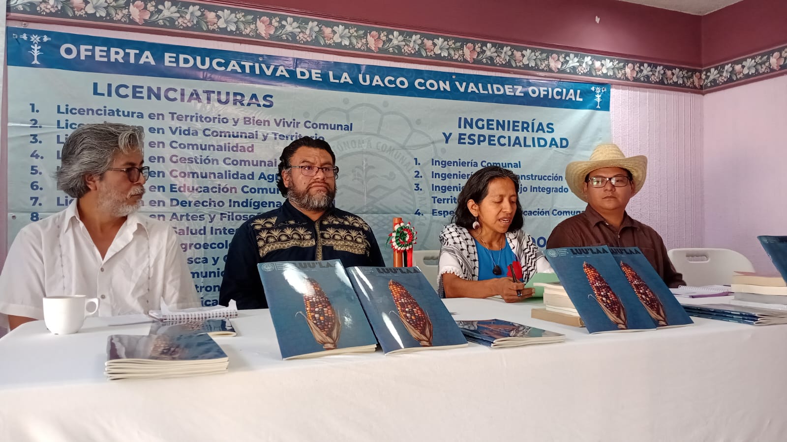 Presentan la revista LUU’LAA, proyecto que recoge los saberes de los pueblos y comunidades indígenas de Oaxaca
