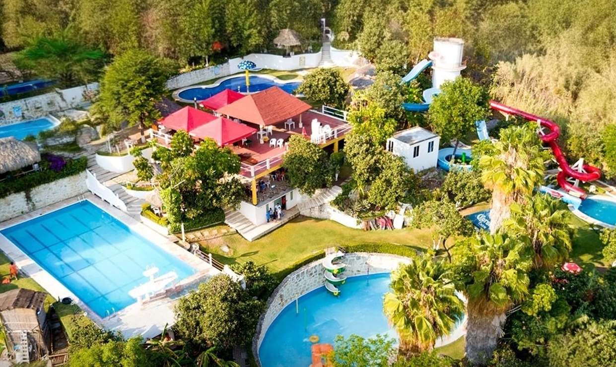 Disfruta en familia de las albercas y toboganes de estos balnearios cerca de Oaxaca. Foto: Balneario Vista Hermosa