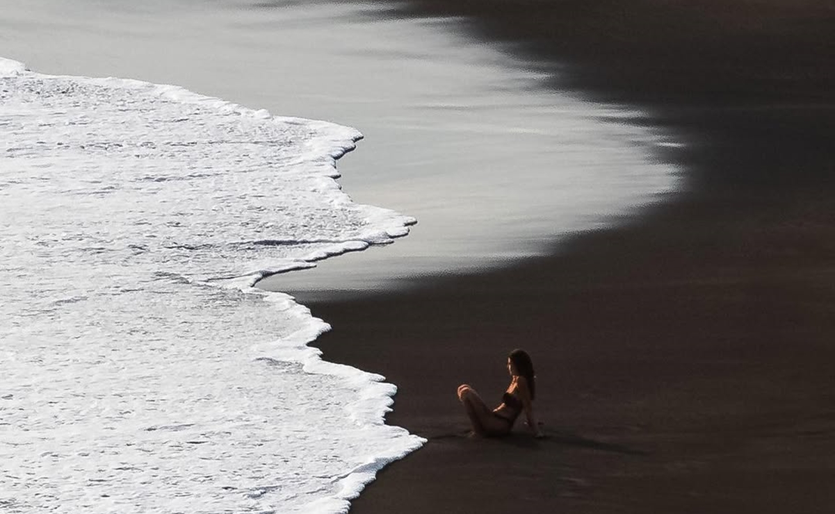 Estas son las playas de la costa de Oaxaca con una rareza geológica. Foto: @itzelgarr, Instagram