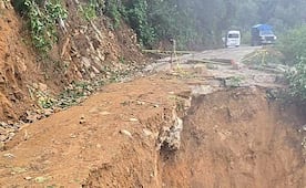 Lluvias dejan incomunicados a pueblos de la Sierra Sur de Oaxaca