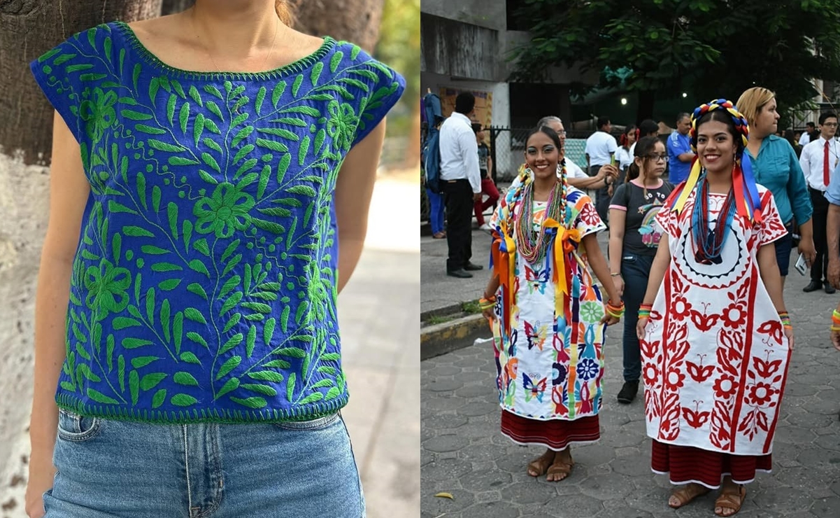 Huipiles de Oaxaca. Foto: azulmaya.huipiles y Eder Chichuellar