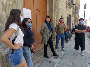 Desalojan por la fuerza a empleados que resguardaban Museo de Arte Contemporáneo de Oaxaca