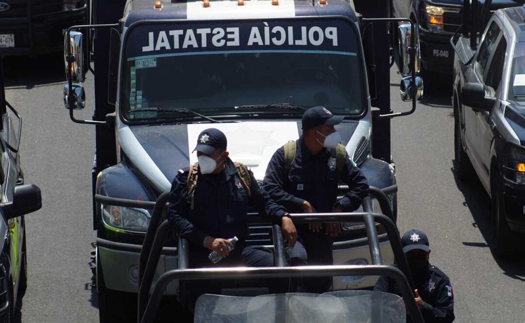 Tras protestas de policías estatales, gobierno de Oaxaca promete revisar exigencia de apoyo alimentario. Foto: Archivo EL UNIVERSAL