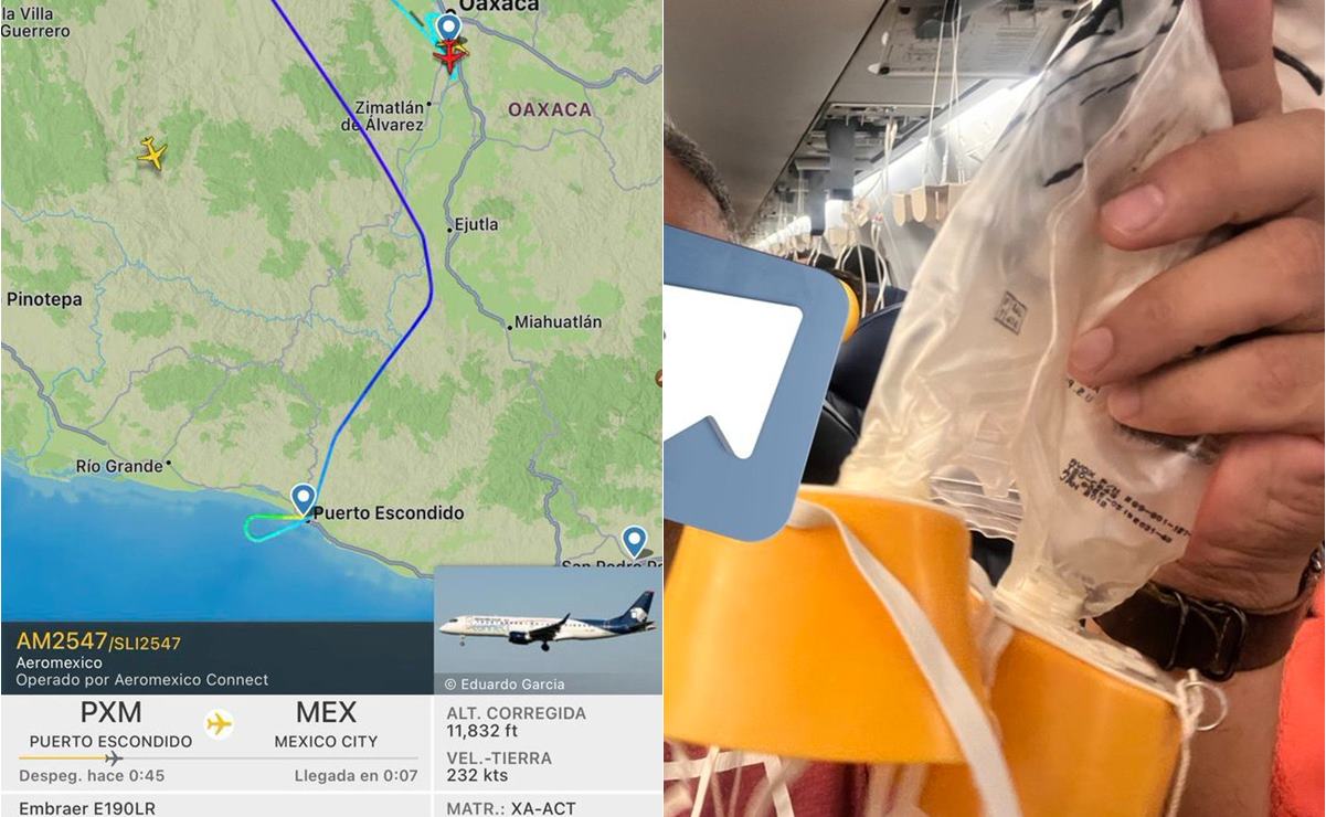 Tras aterrizaje de emergencia en aeropuerto de Oaxaca, piloto explica qué es la despresurización