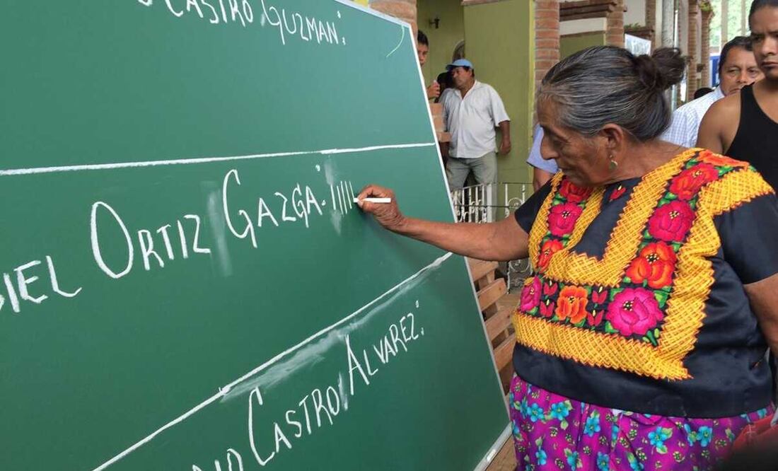 “Un retroceso de muchos años”. Mujeres zapotecas dicen “No” a detener y revertir avances en paridad. Fotos: Roselia Chaca