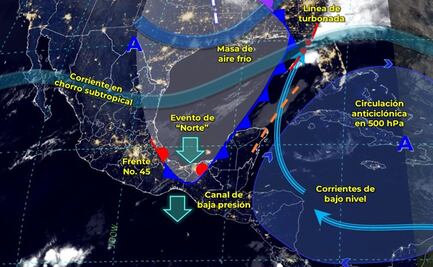 Pronostican evento norte en el Istmo y temperaturas mayores a 45 grados en otras regiones de Oaxaca