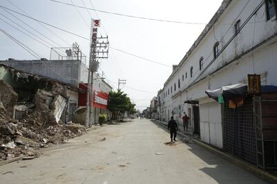 Miedo en Juchitán tras sismo de 6.1