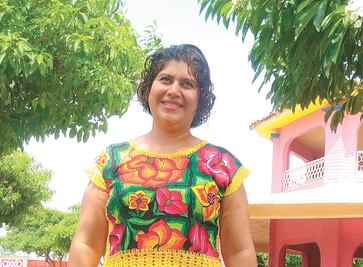 Estela, la  centroamericana  que decidió quedarse