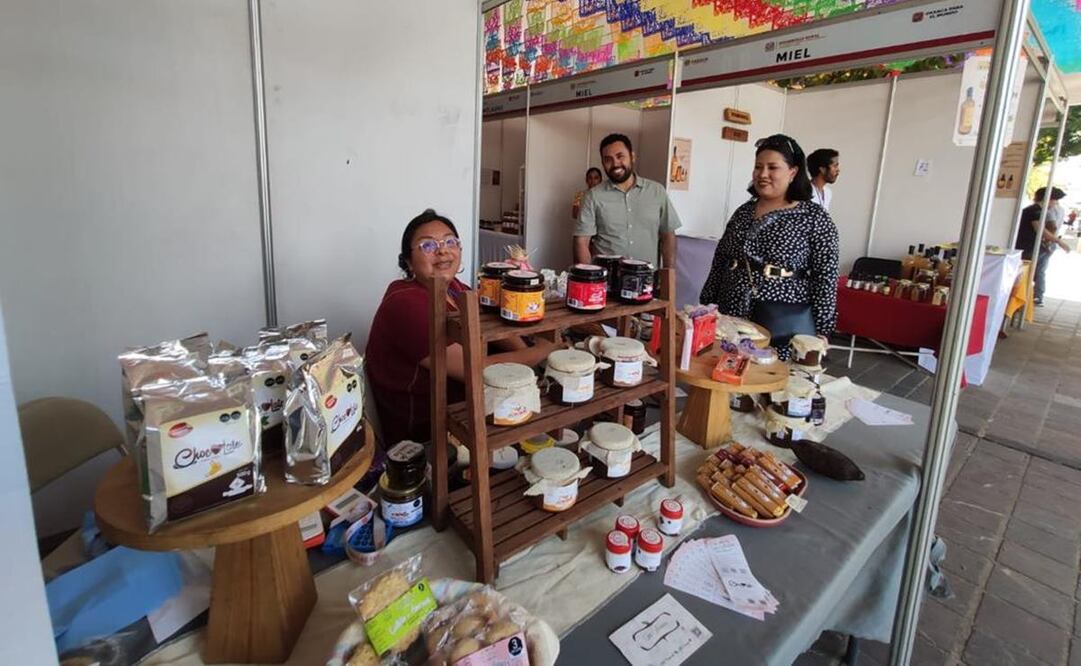 Con más de 100 productores, arranca la Convención Agroalimentaria de Oaxaca para el Mundo. Foto: Mario Arturo Martínez