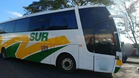 Asaltan a pasajeros de autobús en carretera Transístmica; nadie quiso denunciar