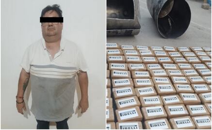 Decomisan 220 kilos de cocaína en Oaxaca transportada en el tanque de combustible de un tráiler 