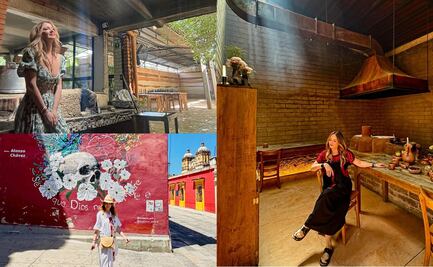 Andrea Legarreta le declara su amor a Oaxaca; estos son los lugares que visitó en el estado