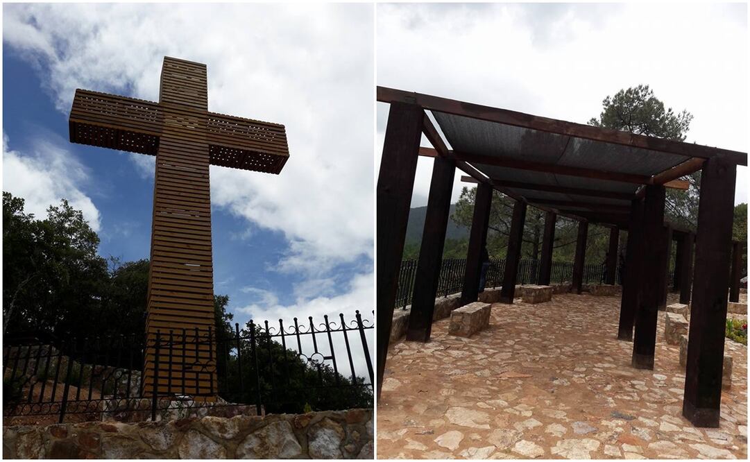 Qué ver en Capulálpam de Méndez: El imperdible Mirador de la Cruz. Foto: Facebook Municipio Capulálpam de Méndez
