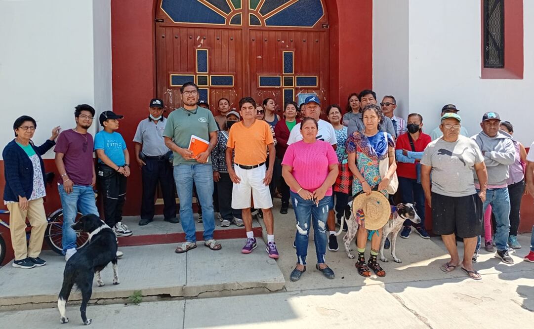 Habitantes de Santa Lucía del Camino, Oaxaca, denuncian despojo de cámaras de vigilancia vecinales. Foto: Juan Carlos Zavala