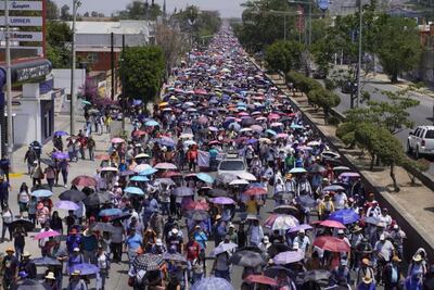 Alista Sección 22 del SNTE paro indefinido con 80% de maestros de Oaxaca; 20% marchará en CDMX