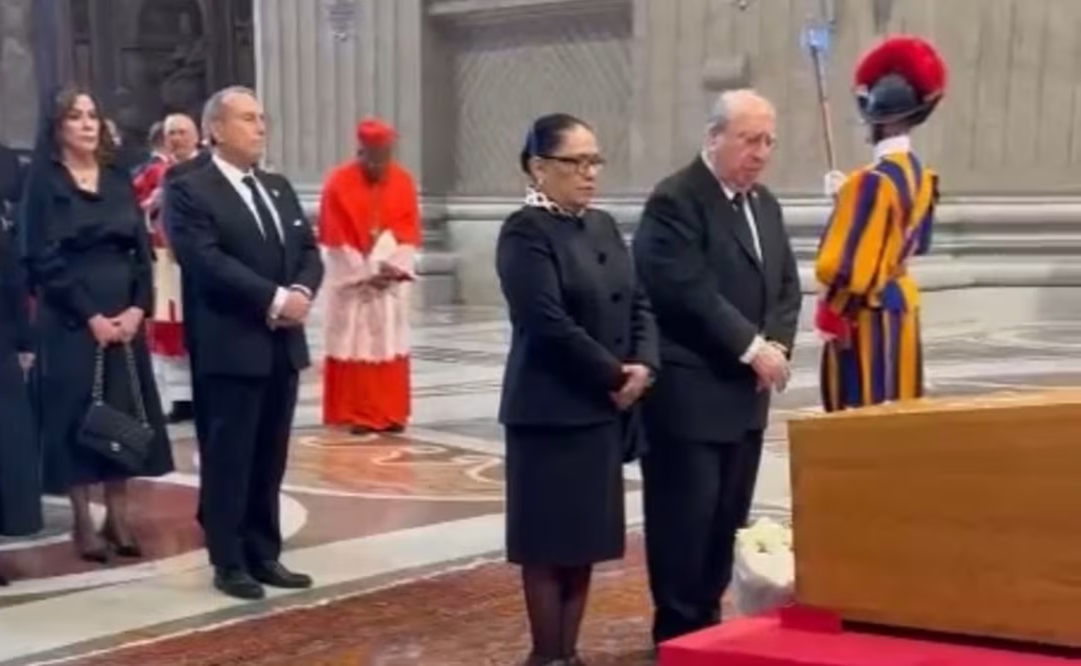 Rosa Icela Rodríguez manda mensaje tras asistir al funeral del papa Francisco; esto dijo