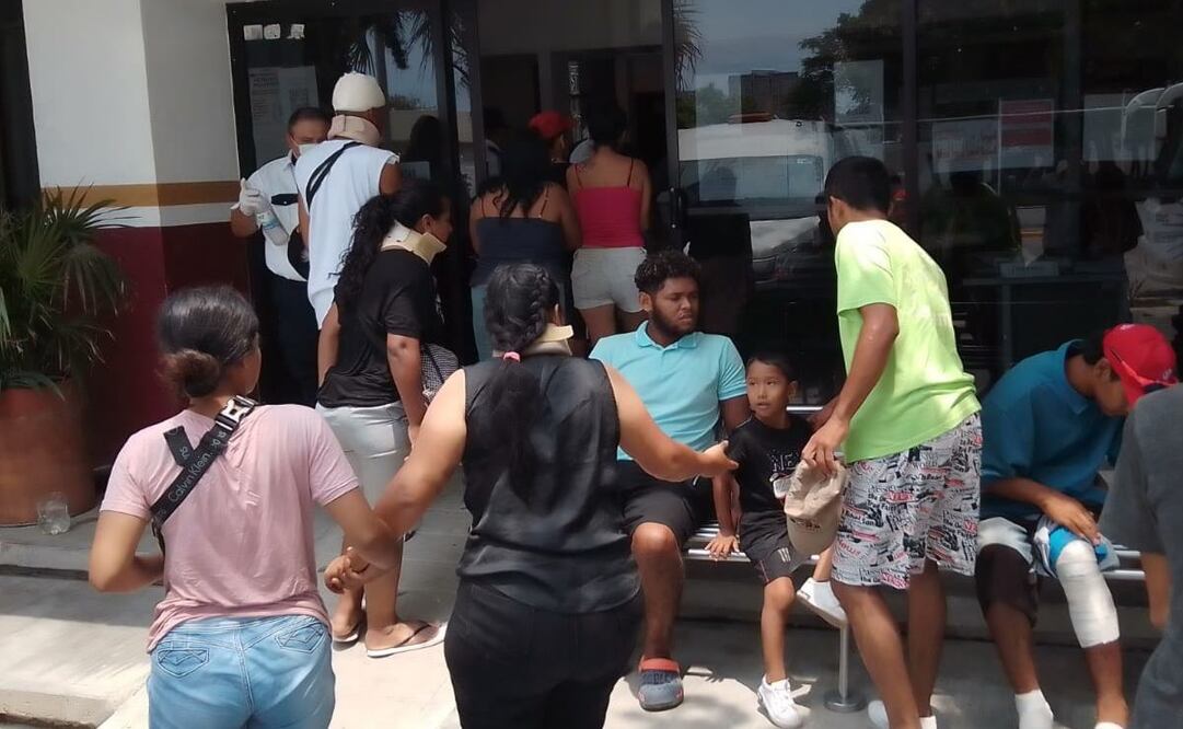 Otorgarán visas humanitarias al menos a 12 migrantes que sobrevivieron a accidente carretero en Oaxaca. Foto: Especial