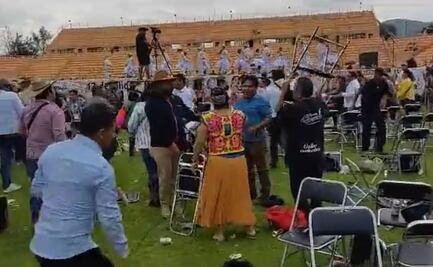 Tras riña en Guelaguetza Magisterial, Sección 22 acusa intento de boicot de diputado de Morena