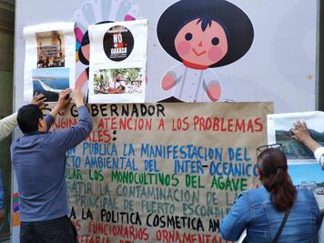 Ambientalistas acusan destrucción de esteros y lagunas en Oaxaca por obras del Corredor Interoceánico