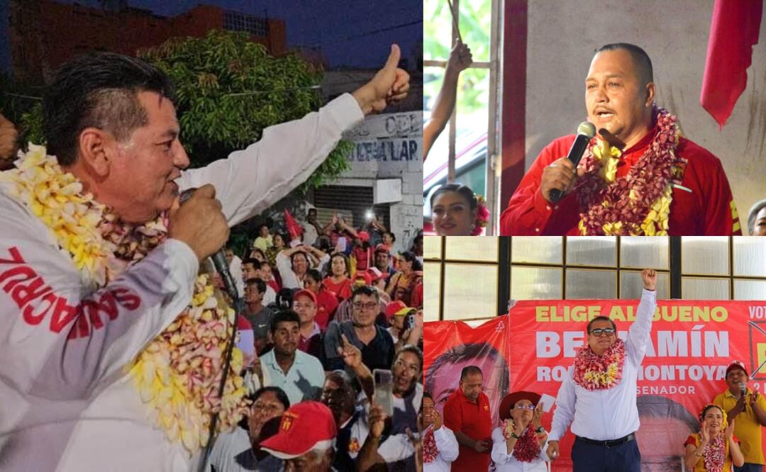 Daniel Méndez Sosa de Salina Cruz,  Edwin Antonio Trinidad triunfa Matías Romero e Ixtepec gana el exmorenista Roberto Carlos Gómez Morales. Foto: Especial