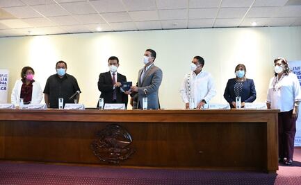 Destaca fiscal de Oaxaca resolución a 95% carpetas de investigación en su tercer informe ante Congreso