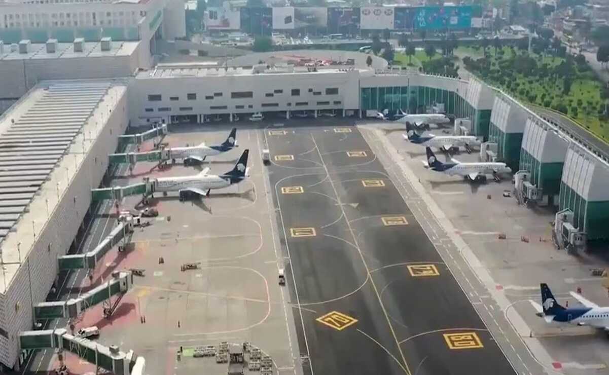 Cancelados o demorados, vuelos de CDMX a Oaxaca por la caída de ceniza del Popocatépetl. Foto: Especial