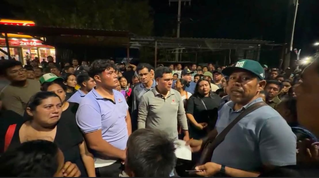 Detenidos en Juchitán denunciaron que fueron golpeados por policías estatales en el rostro y en diversas partes del cuerpo con la culata de las armas de fuego. Foto: Especial.