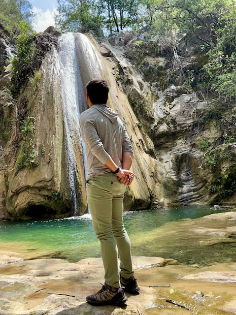 Cascada El Chorro en la comunidad de Santa Cruz Tayata, en Tlaxiaco, Oaxaca. Foto: Lenin Pineda