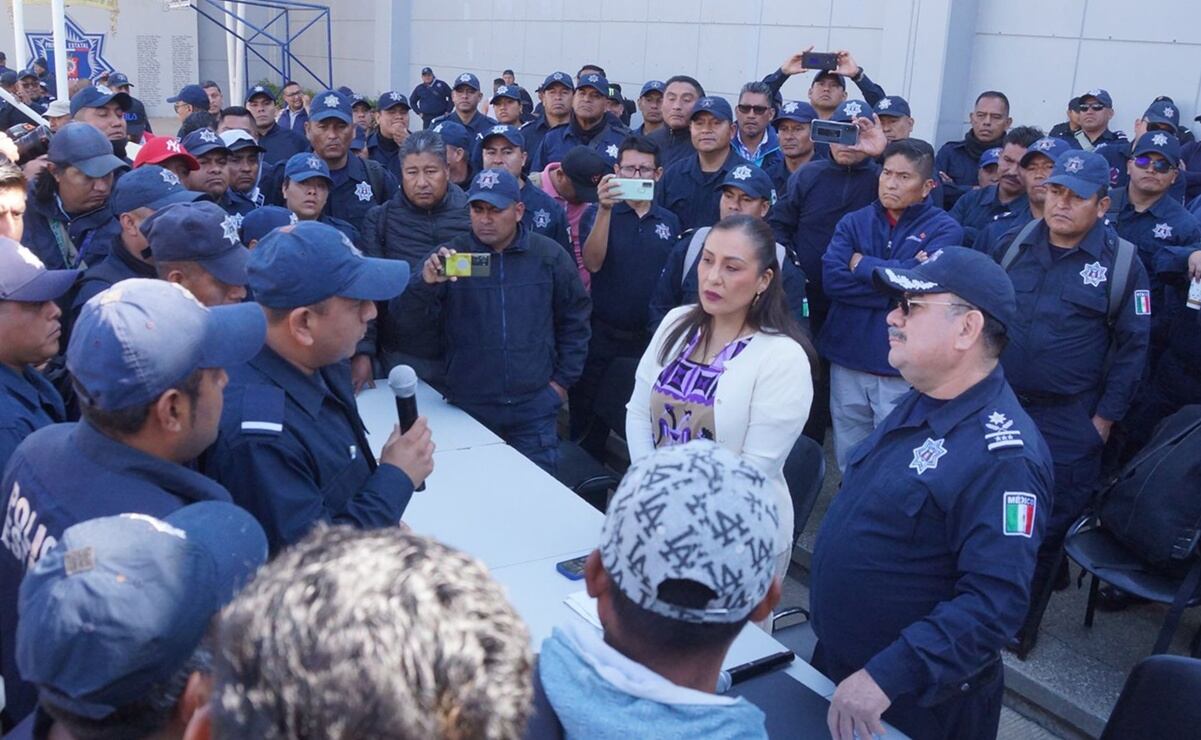 Elementos de la Policía Estatal en Oaxaca inician paro laboral ante ...