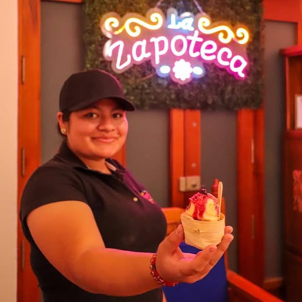 Nieves artesanales La zapoteca: Foto: Fb@La Zapoteca nieves artesanales