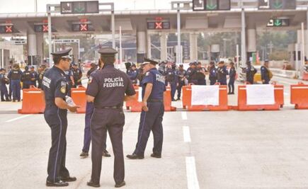 Calderón y la 4T chocan por protestas de la Policía Federal