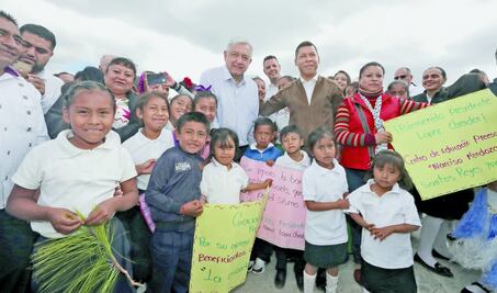 El municipio más pobre por fin recibe a un Presidente