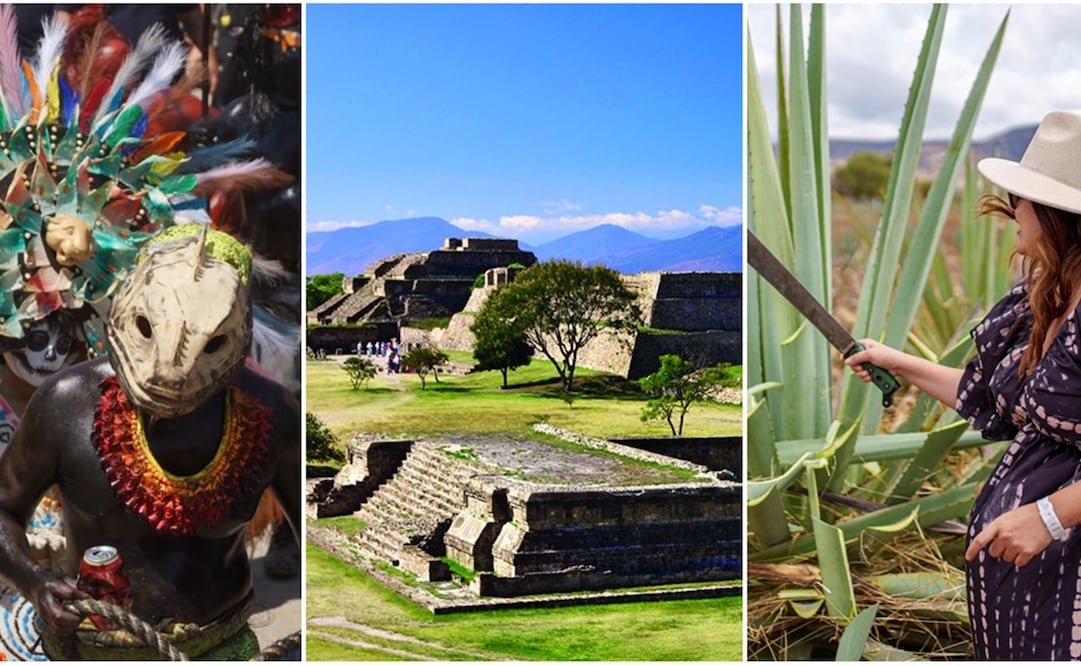 Descubre la esencia de Oaxaca en tres días. Foto: EL UNIVERSAL/INAH/Fb@ Mezcalshopmx
