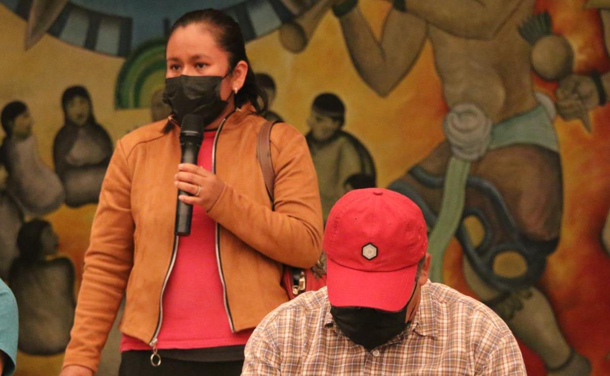 Este 10 de mayo, madre de Alma, asesinada en la Mixteca de Oaxaca, exige justicia para su hija. Foto: Especial