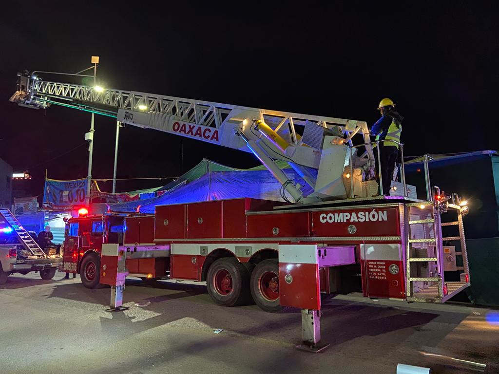 Instala SSPO cámaras del C4 en la Central de Abasto de Oaxaca