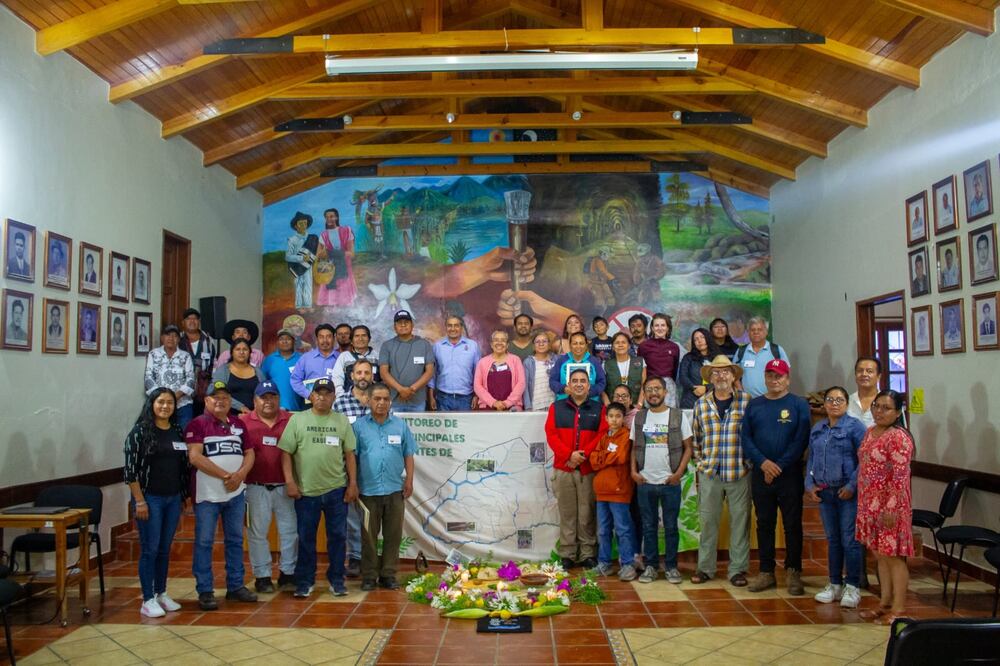 Primer Foro Comunitario sobre el agua, vida y resistencia, en torno a la reflexión del agua y el territorio. Foto: Especial