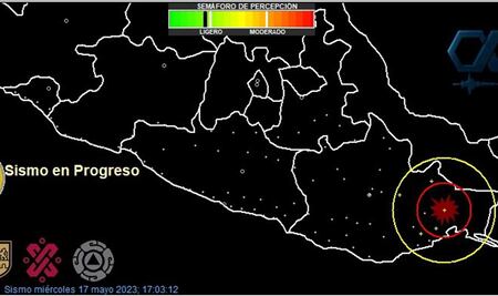 Descarta gobierno de Oaxaca afectaciones tras sismo de 6.2 que se sintió en 6 regiones