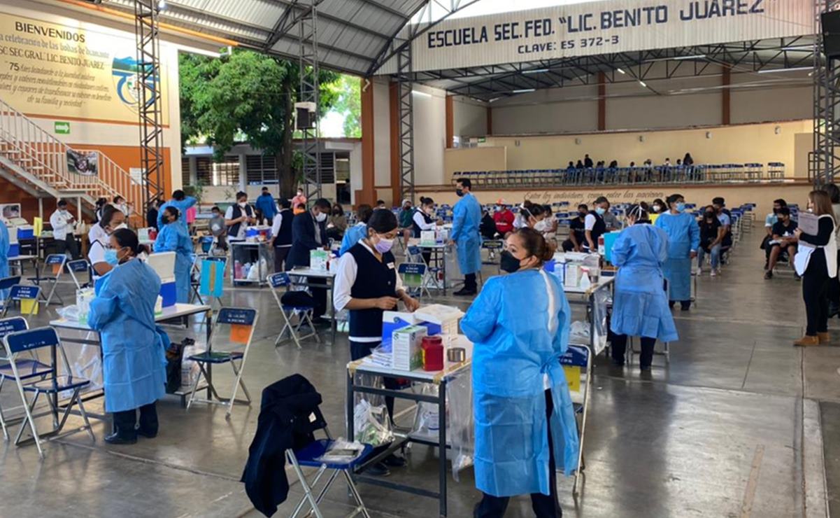 Aplicarán 13 mil vacunas antiCovid a niñas y niños de Huajuapan; en la Mixteca de Oaxaca