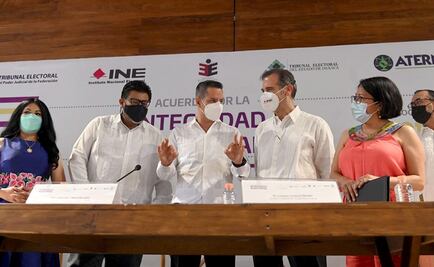 Desde Oaxaca, Lorenzo Córdova llama a funcionarios a abstenerse de promover revocación de mandato de AMLO