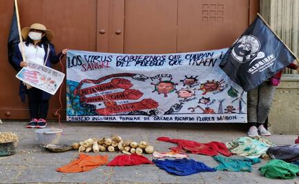 Con protesta, mujeres chinantecas exigen atender solicitud de emergencia tras daños por lluvias