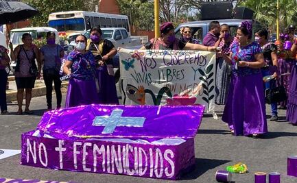 Oaxaca registra 41 mujeres víctimas de violencia feminicida en primeros 3 meses del nuevo gobierno