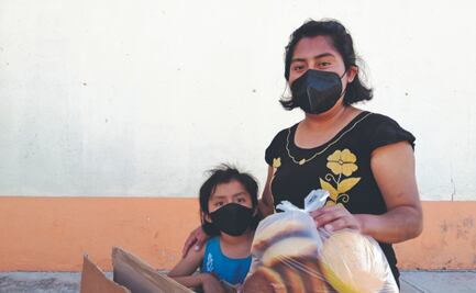 Pan de yema, esperanza de Rossaín, de 7 años, para pagar su tratamiento contra el cáncer en Oaxaca