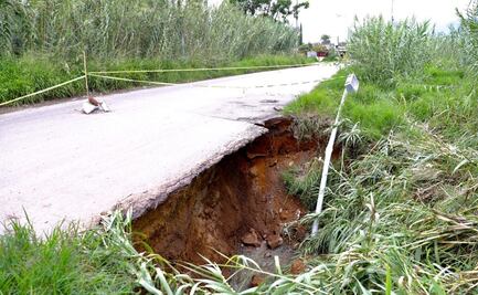 Advierten autoridades formación de 7 socavones en la ciudad de Oaxaca y zonas conurbadas
