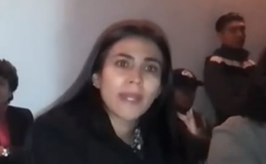Jueza Suzzete Soto denuncia ser víctima de violencia familiar. Foto: Captura de video
